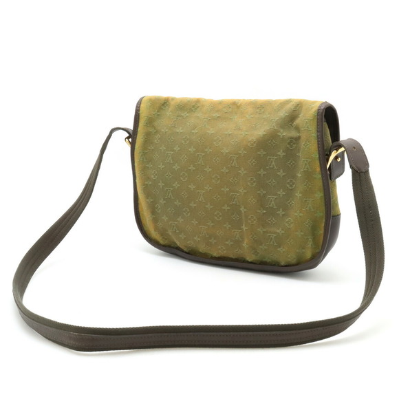 Louis Vuitton Monogram Moss Shoulder Green Bag Khaki Blanger - Picture 1 of 8